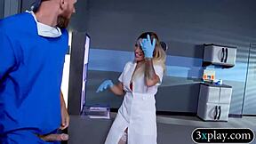 huge boobs nurse gets fucked in the hospital