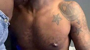 aggressive titty sucking on big black cock