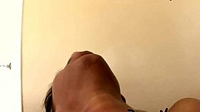 the 19-year-old ebony girl engages in rough interracial sex. with monster cocks