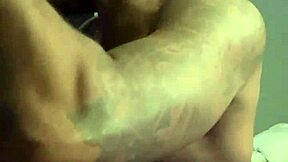 aggressive titty sucking on big black cock