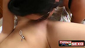 laysa liu and celine salles explore anal pleasures with oral teasing in lesbian pornstar scene