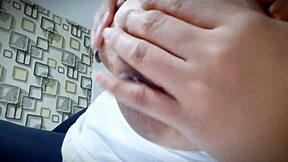 big natural tits horny latina loves playing her tits