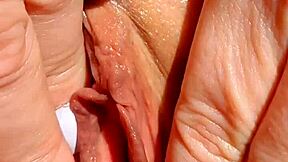 Mature Wife Flashes Close Up Yoni Massage In Homemade Exhibitionist Scene