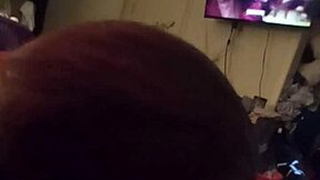 wife tells the story of deep throat blowjob