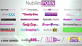 Horny Megan Holly bounces on stepdad's dick by poolside until he creampies her pussy