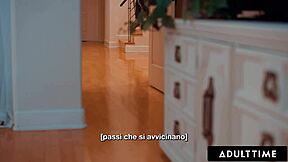 Hey, Aidra Fox Seduces Kenna James for a Hot Lesbian Fuck