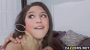 Abella's pretty face takes Ramon's fat loads!