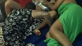 Exhibitionist Opens Legs, Pussy Sucked By All