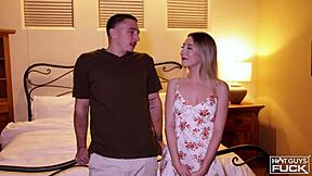 White Guy With Flavor Fucks Older Blonde Chick