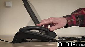 Bubble Butt Young 18+ Beauty Fucked During Job Interview