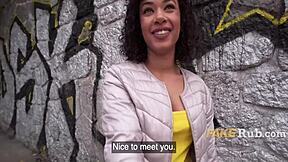 Bet on silly games: win cash or tease her pussy?