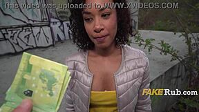 Bet on silly games: win cash or tease her pussy?