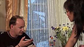 mature asian housewife fucked on the table