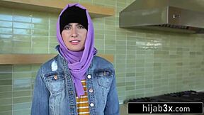 Sexy Middle-Eastern Teen 18+ Sucks Cock For The First Time, Bent Over And Riding Hard