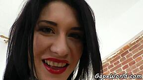 gorgeous babe buttfucked and creampied