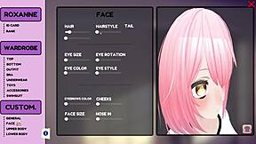 Roxanne Character Creation in EA Game