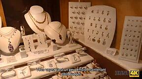 hunt4k sex for engagement ring, hidden cam blowjob and licking with old pickup