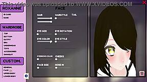 Roxanne Character Creation in EA Game