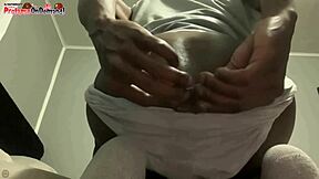 I'm not gay... says the black twink spreading his asshole for views, starring DJ Buttpussy