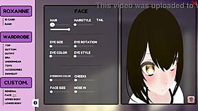 Roxanne Character Creation in EA Game