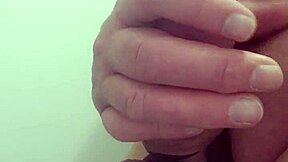 Intense Solo Masturbation With Multiple Rings Gripping The Cock For Amateur Pleasure