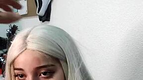 Intense Blowjob Lost Control, Cum in Witch's Mouth