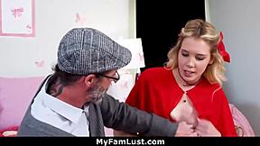 Little Red Riding Slut Fucks Step-Grandad Hard