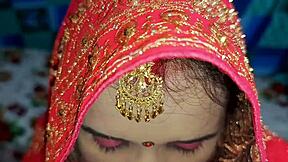 on their anniversary night, the couple dives into anal creampie and dirty talk in the bedroom.