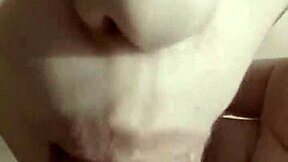 De Nuevo En Mi Ojito, Cute Brunette Teen Gets Facial Cumshot At Home