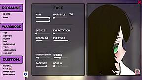 Roxanne Character Creation in EA Game