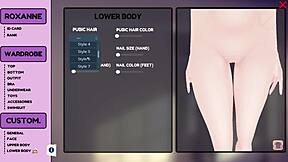 Roxanne Character Creation in EA Game