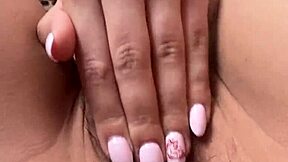 Teen Step Sister in Sexy New Lingerie Masturbates Her Tight Wet Pussy