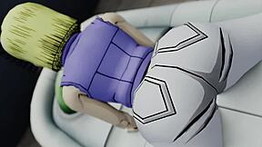 Android 18 Moves Her Big Ass So Deliciously