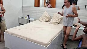 Sensational Alicia Ribeiro's First Anal Backstage, Trying Double Penetration in Her Tight Pussy