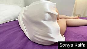 Beautiful Step Mom Shows Big Tits and Ass Masturbating