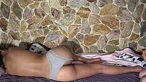 He Smells My Ass And Fingers My Pussy Before Cumming Early In Missionary