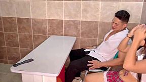 We Teased Our Pretty Teacher Dilan Clavijo and Had a Wild Threesome in Class