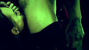 B hog tied and furry hentai bondage on a chair