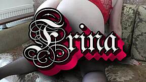 an anal sex lover gets her ass fucked hard by a milf, ending with cum on ass and cumshot