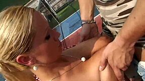 im so horny fucking this blonde milf