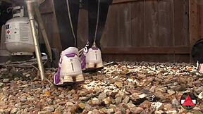 casual stroll in sneakers outdoors