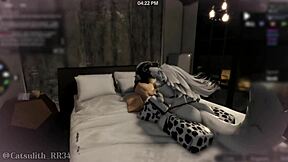 she comes back after a month for more fun with a follower