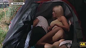 daddy4k era queen was upset because of her boyfriend and decided to fuck his stepdaddy