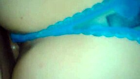 that slut getting pounded doggystyle with panties on 😈