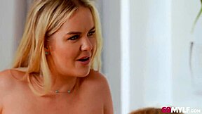 milfs have an unforgettable match with stepsons