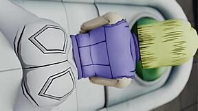 Android 18 Moves Her Big Ass So Deliciously