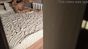 I Was Spying On My Stepsister She Saw And Sucked My Dick Part 1