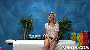 adorable massage girl strips showing her amazing ass