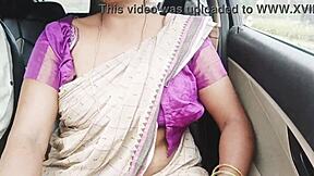 Saree Clad Big Boobs Indian Aunty Fucks Son In Law