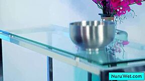 Sexy Blonde Teen Masseuse Fucked By Muscular Client Enjoying Nasty Creampie Seth Gamble Skyler Storm